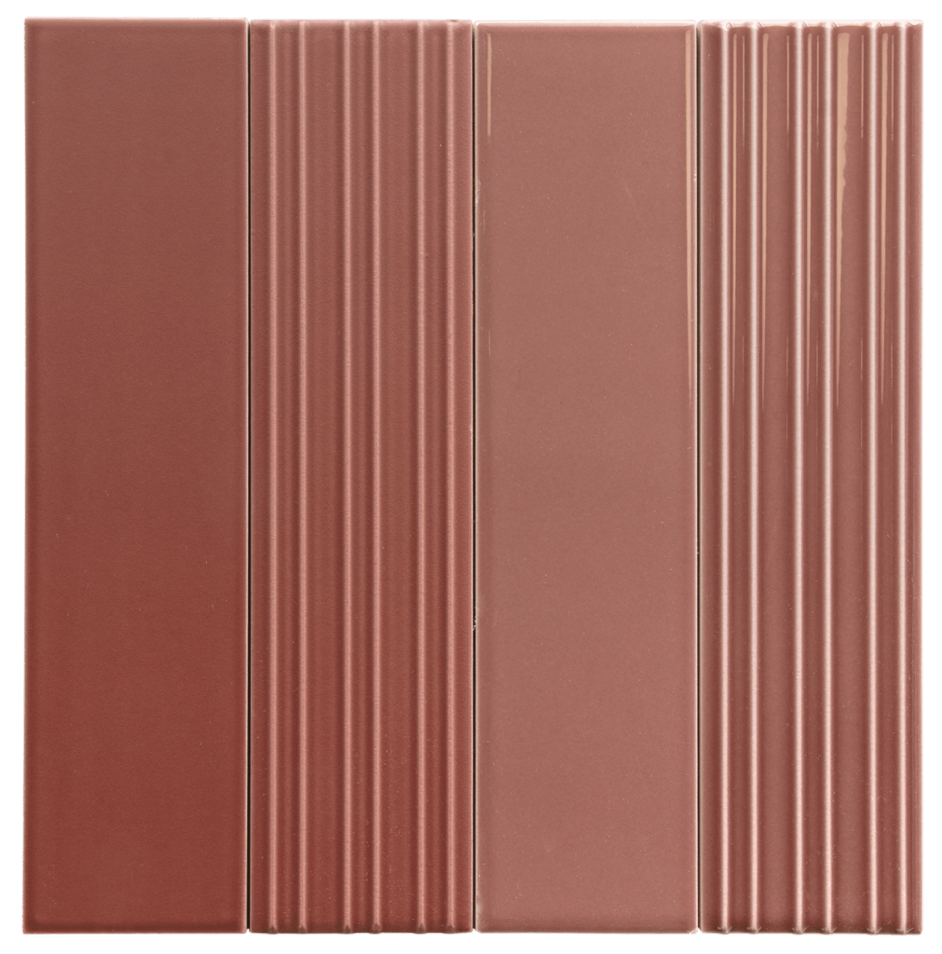 Lumina Rivia Roan Rouge 6x24,6cm.