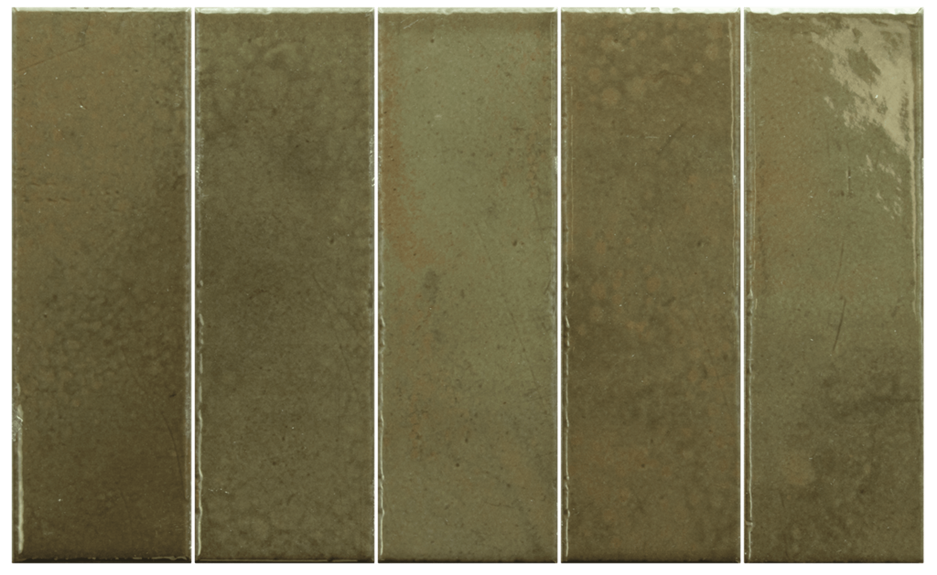 Bohemian Bronze Green 6x18,6cm.