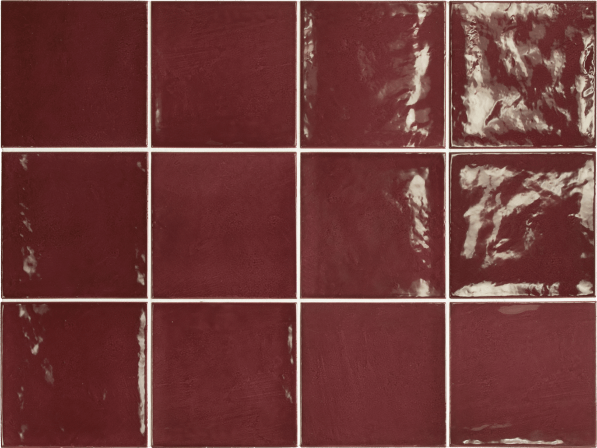 Village Aubergine 13,2x13,2cm.