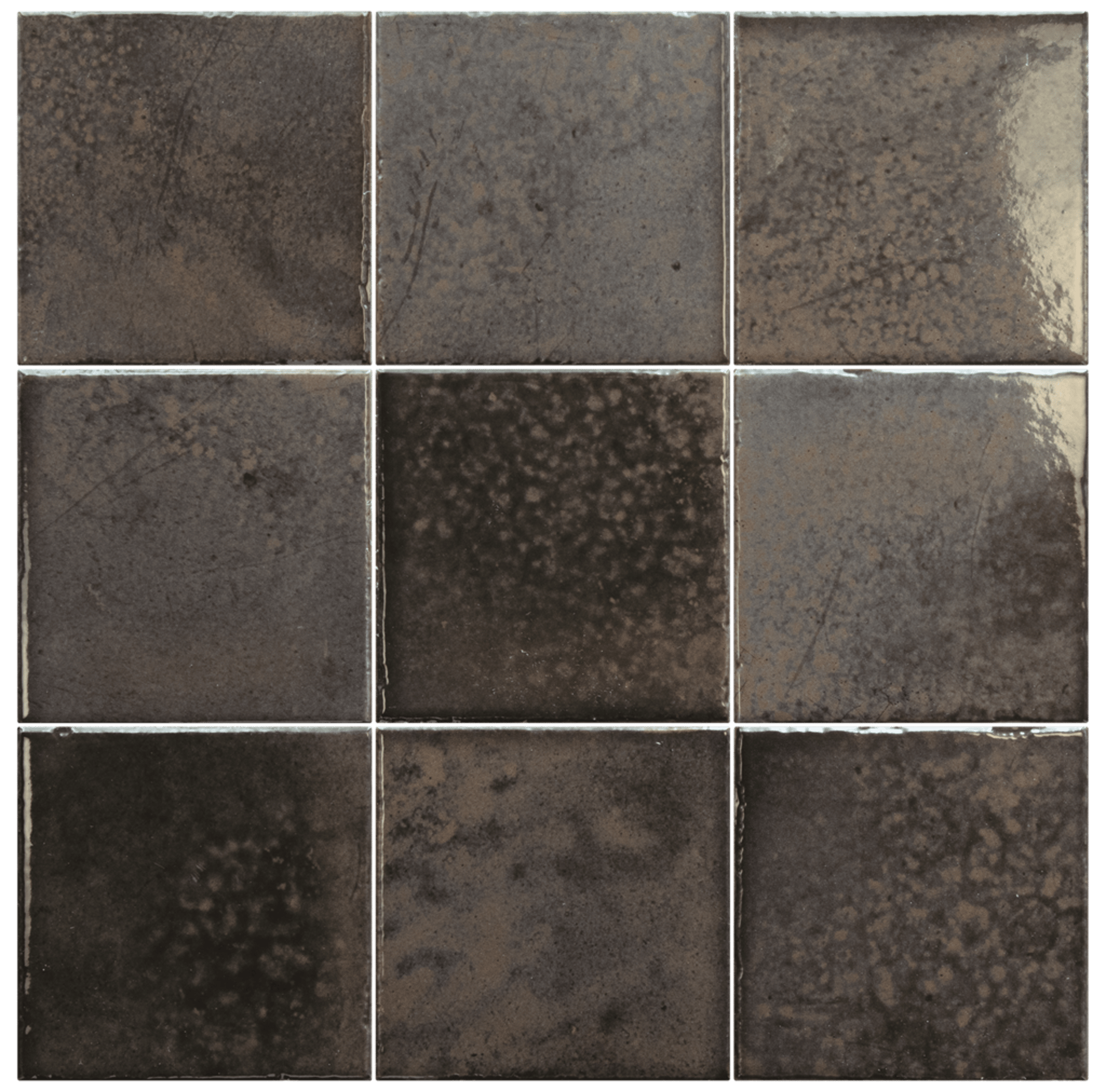 Bohemian Charcoal 10x10cm.