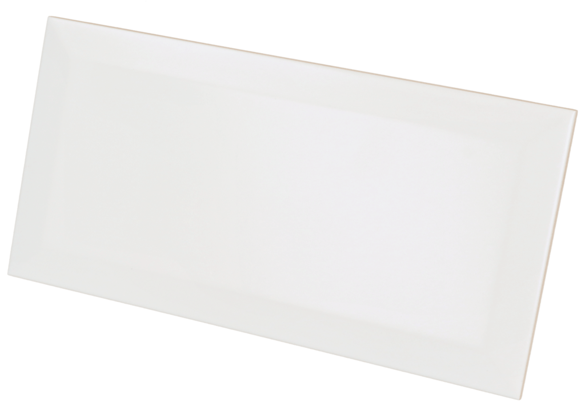 Metro White Matt 10X20cm.