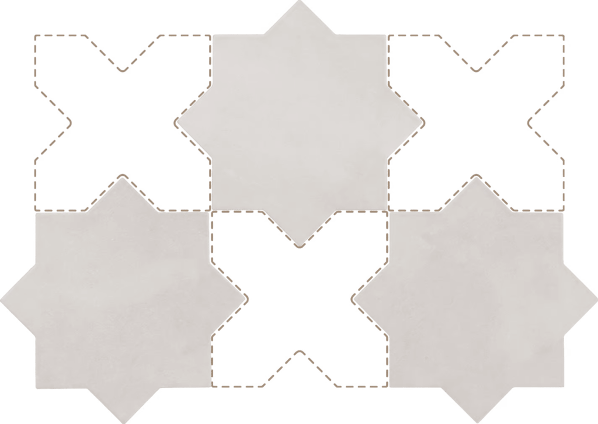 Kasbah Star Smoke 16,8X16,8cm.