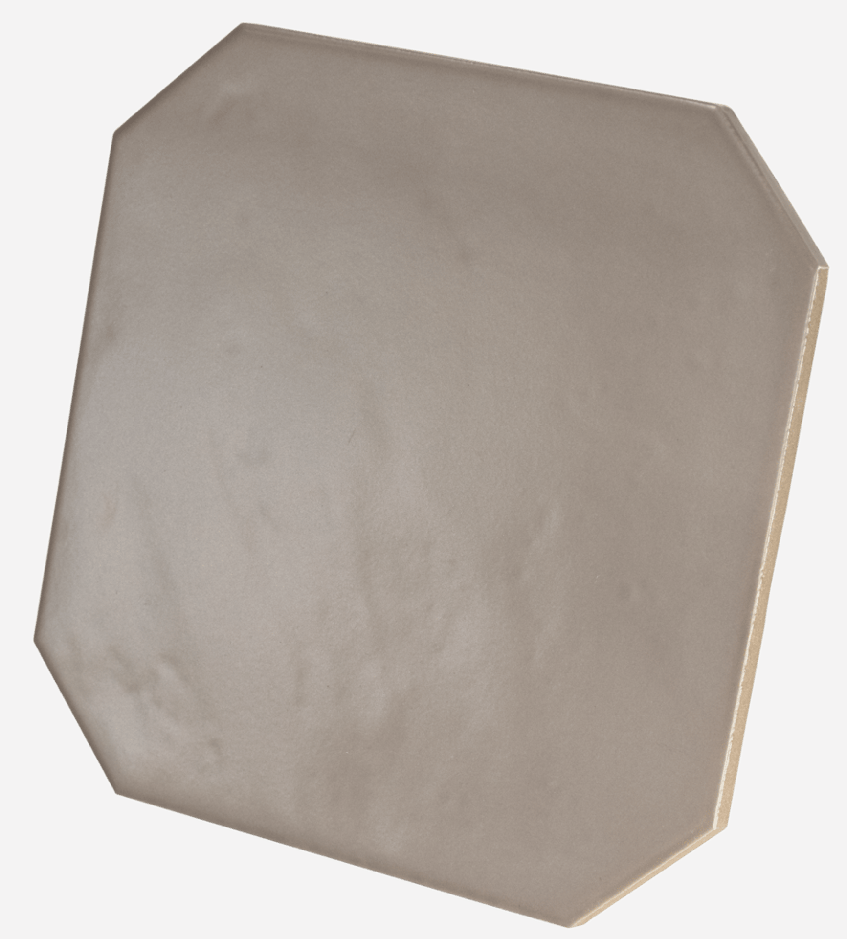 Octagon Gris Mate 20X20cm.