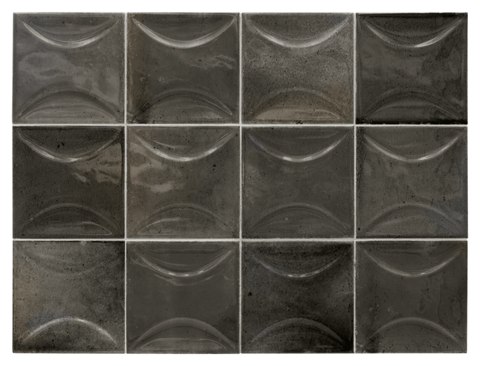 Hanoi Arco Black Ash 10x10cm.