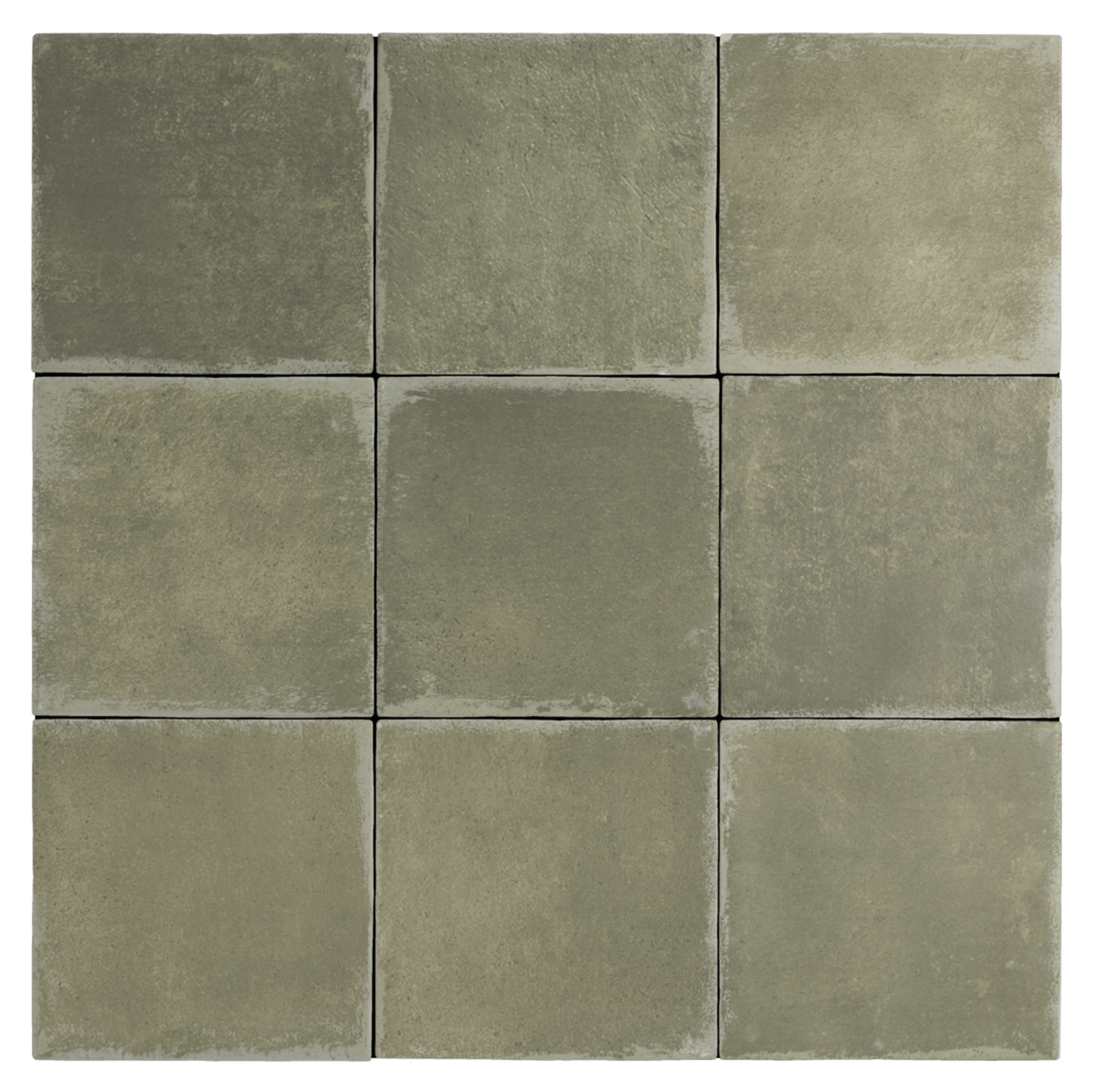 Argile Khaki 10X10cm.