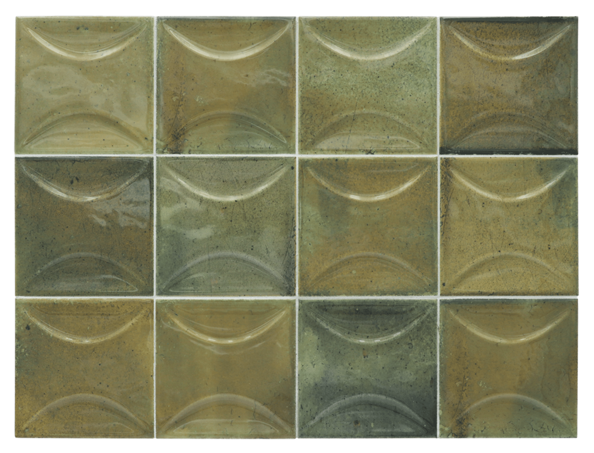 Hanoi Arco Wild Olive 10x10cm.