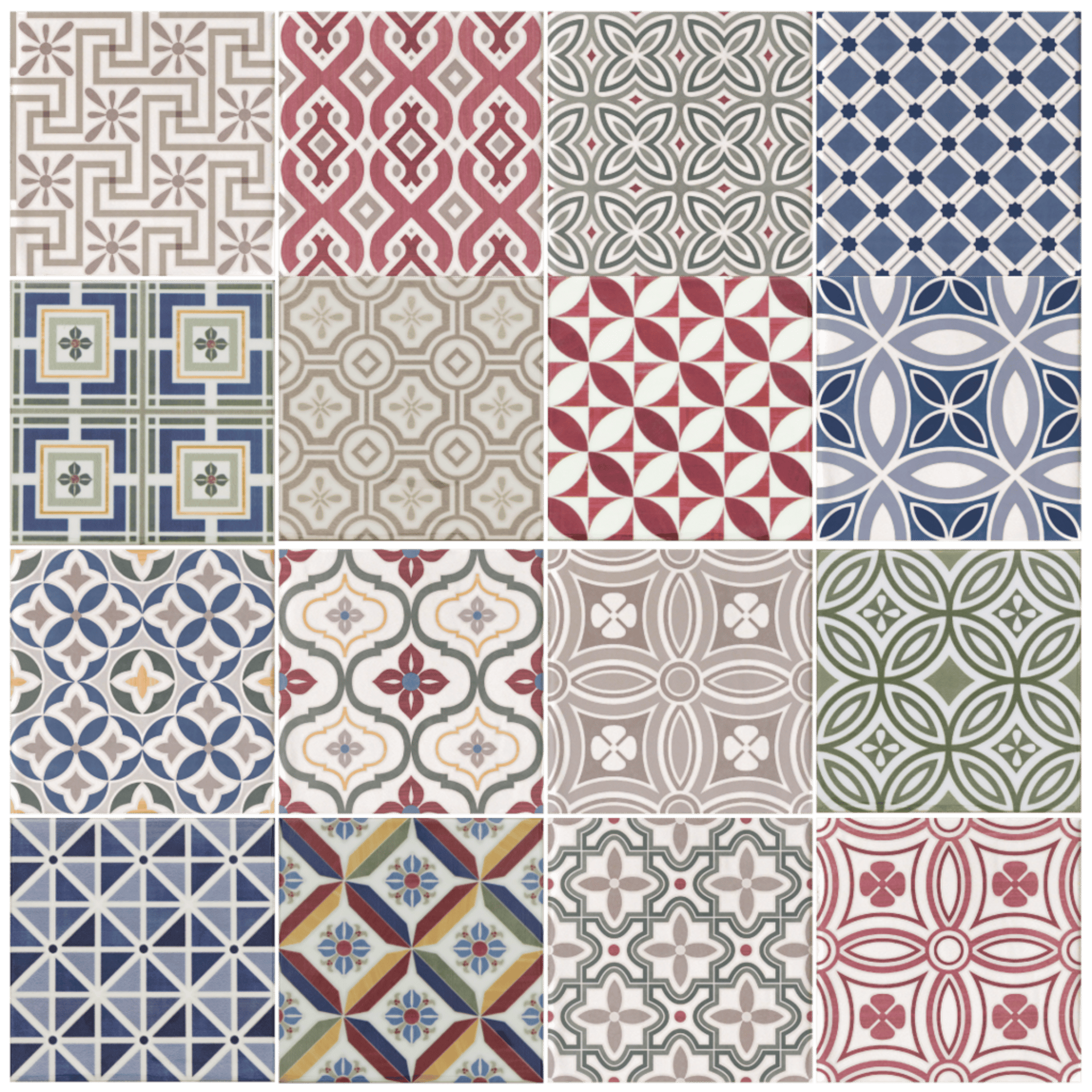 Country Patchwork 13,2X13,2cm.