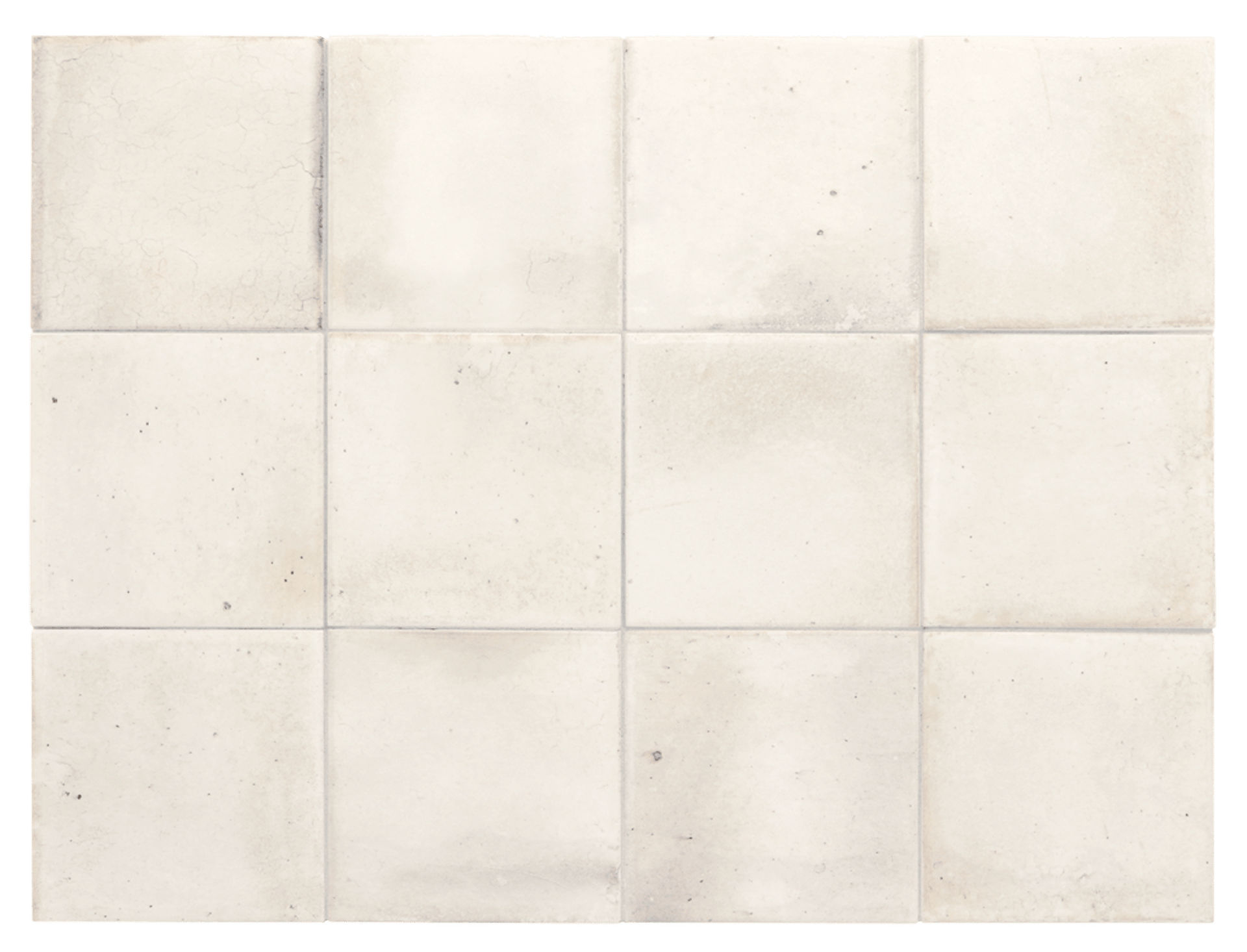 Hanoi White 10x10cm.